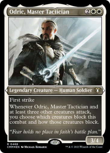 Odric, Master Tactician (Etched)