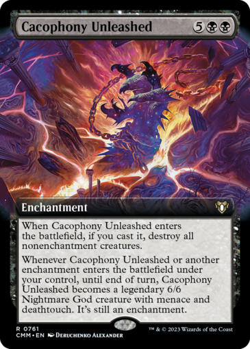 Cacophony Unleashed V2 (Extended art)