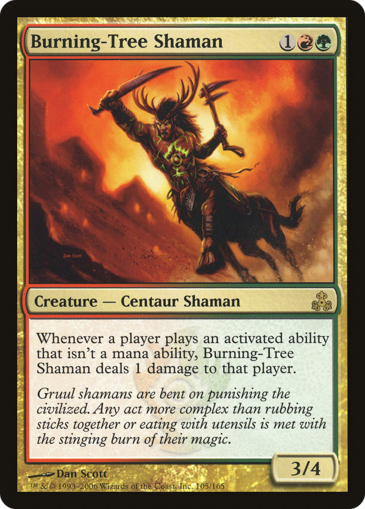 Burning-Tree Shaman