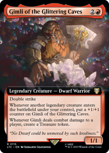 Gimli of the Glittering Caves (extended)