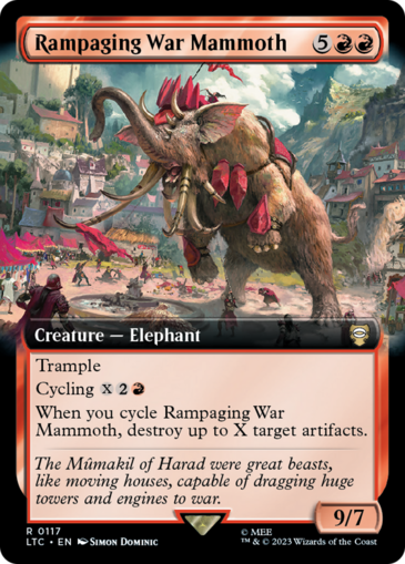 Rampaging War Mammoth (extended)