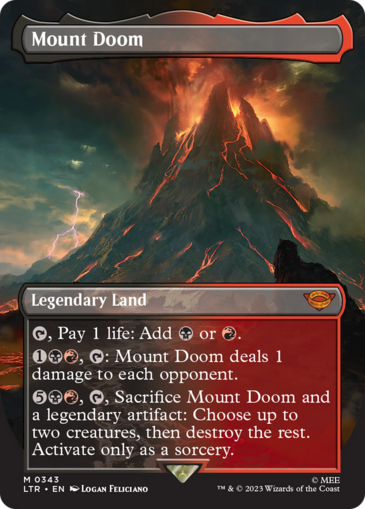 Mount Doom (borderless)