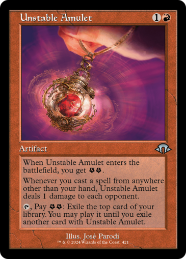 Unstable Amulet (Retro)