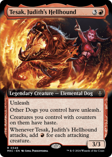 Tesak, Judith's Hellhound (Borderless)