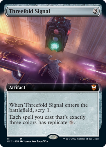 Threefold Signal (Extended)