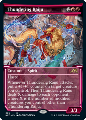 Thundering Raiju V1 (SHOWCASE)