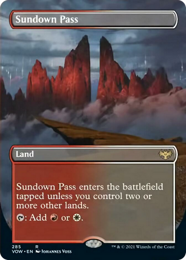 Sundown Pass (Borderless)