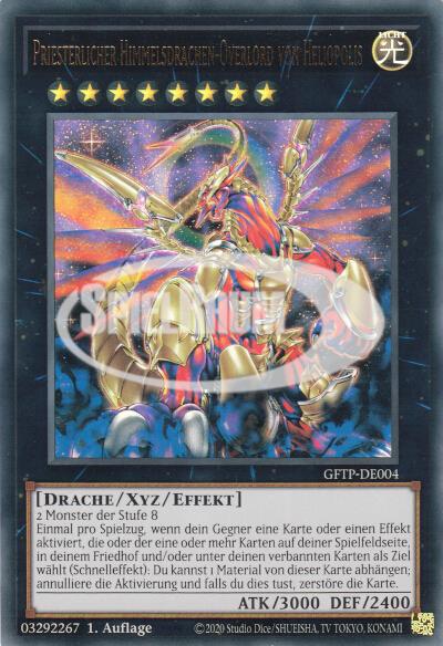 Hieratic Sky Dragon Overlord of Heliopolis