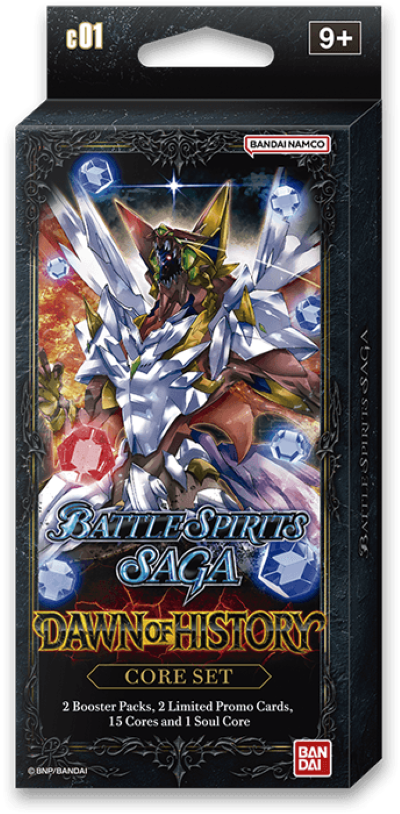 Battle Spirits Saga Core Set C01 Dawn of History Booster (ENG)