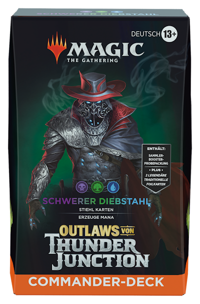 Outlaws von Thunder Junction Commander Deck - Schwerer Diebstahl (DE)