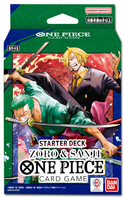 One Piece Card Game Zoro & Sanji ST-12 Starter Deck (ENG)