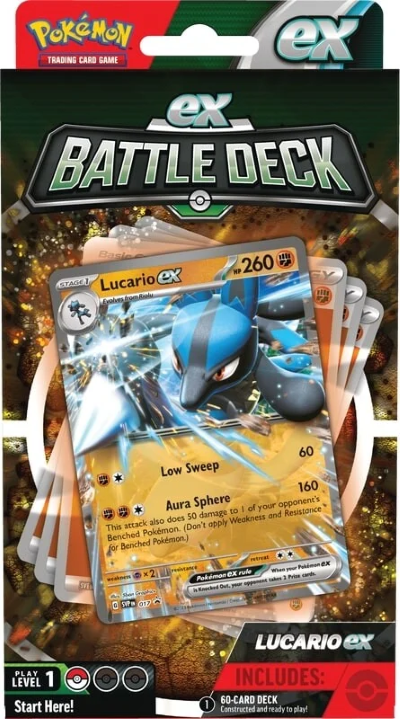 Battle Deck Lucario EX (ENG)