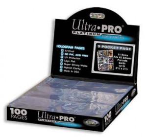 Ultra Pro 9-Pocket Pages Platinum Series (100)