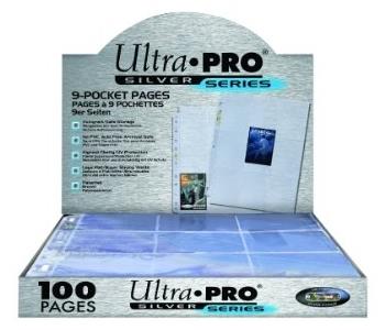 Ultra Pro 9-Pocket Pages Silver Series (100)