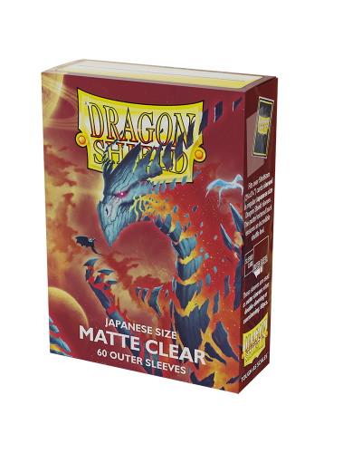 Dragon Shield Japanese Card Matte Outer Sleeves Clear (60)