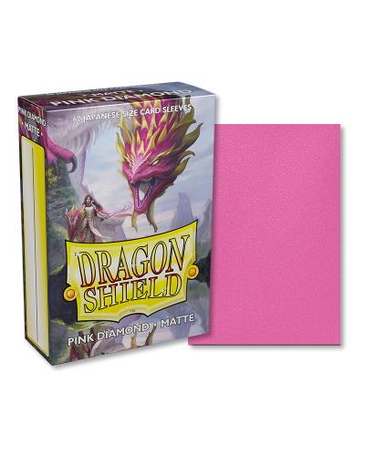 Dragon Shield Japanese Card Matte Sleeves Pink Diamond (60)
