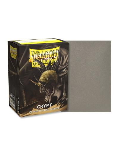 Dragon Shield Dual Matte Sleeves - Crypt Neonen (Grau) (100)