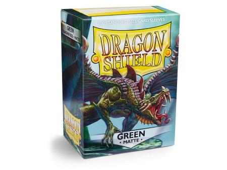 Dragon Shield Matte Sleeves Green (100)