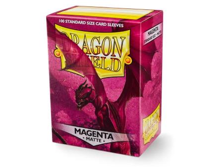 Dragon Shield Matte Sleeves Magenta (100)