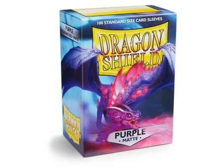 Dragon Shield Matte Sleeves Purple (100)