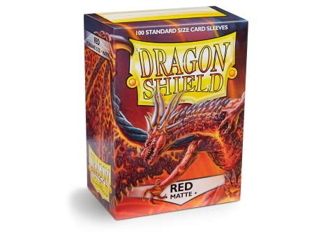 Dragon Shield Matte Sleeves Red (100)